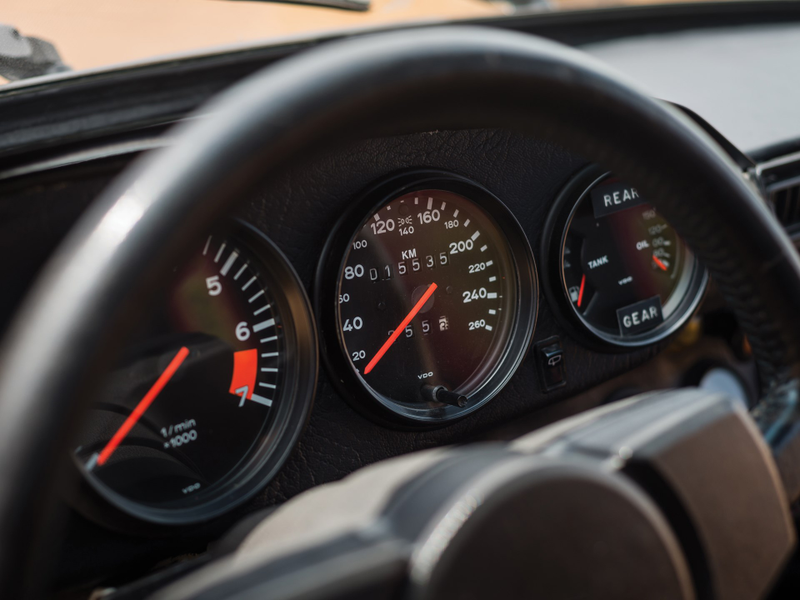 “Low mileage, only driven in select events.”